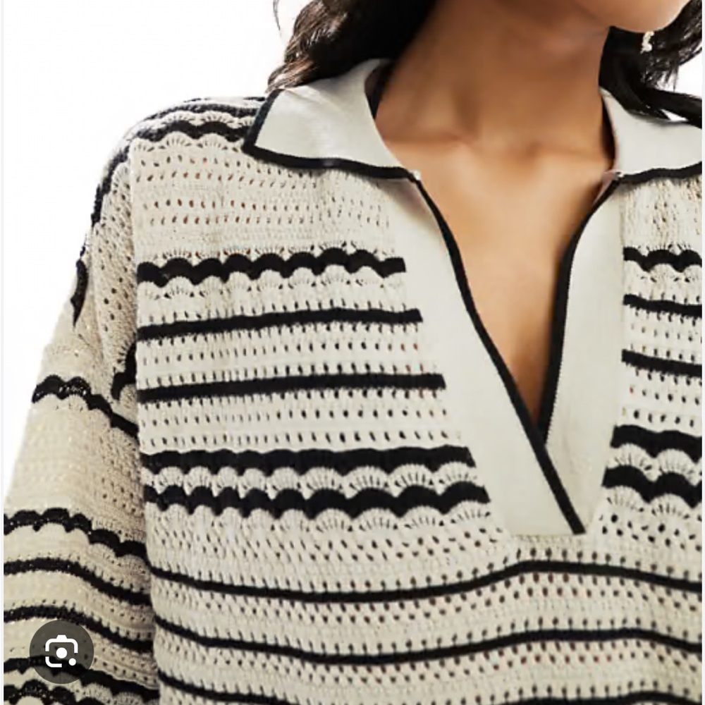 ASOS Knit V-Neck Sweater